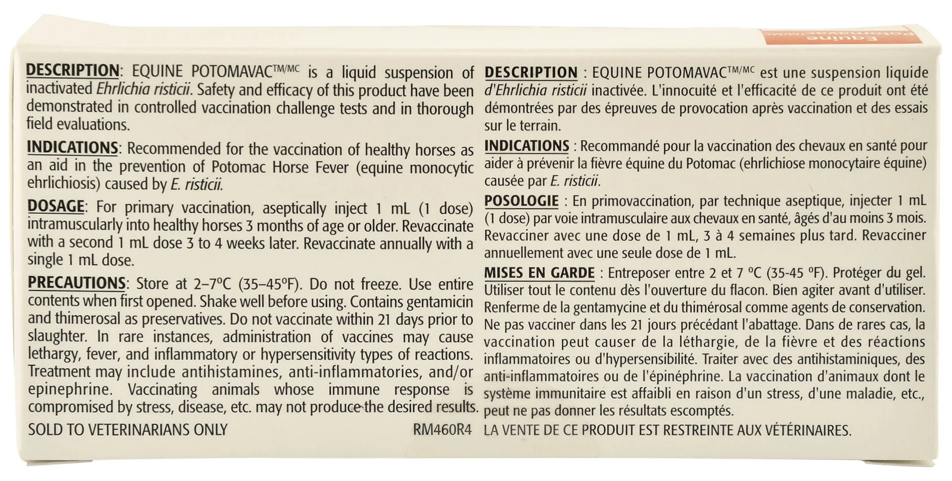 Potomavac Horse Vaccine, box of 5 (5 Dose) - Image 2