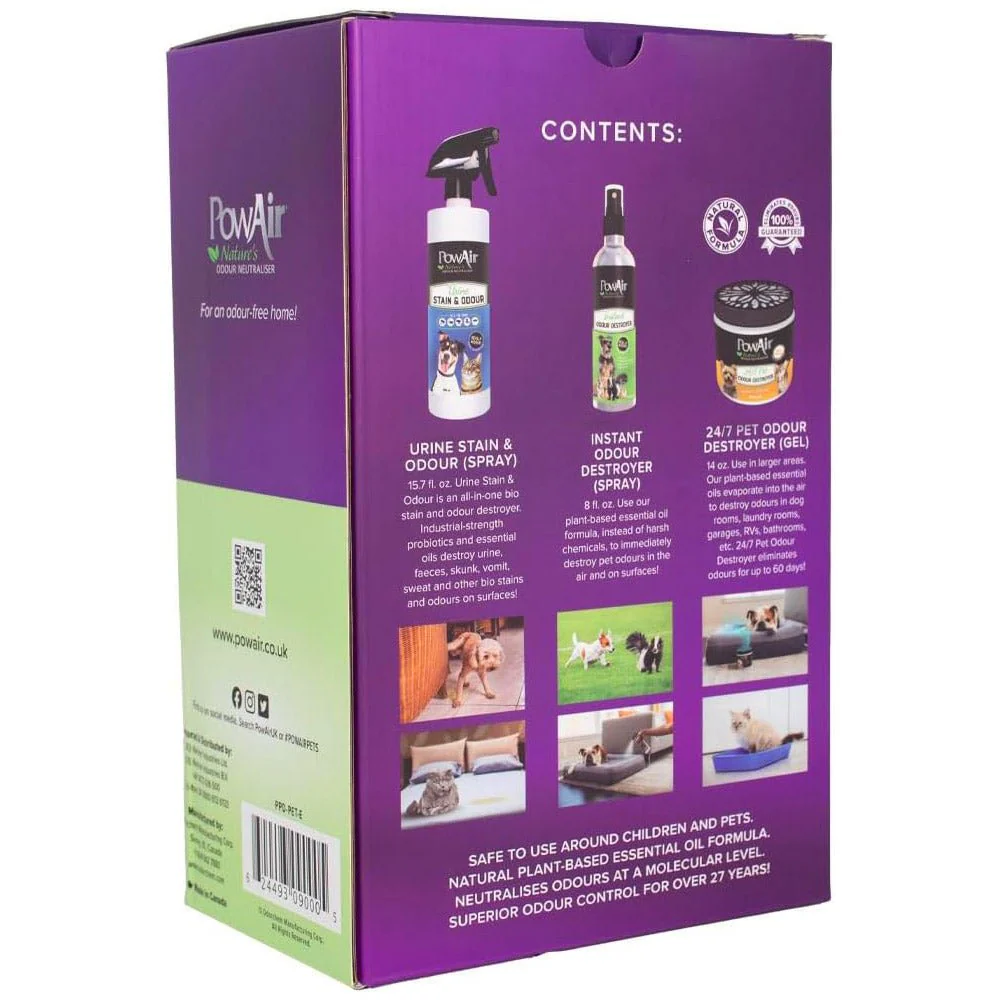 PowAir Pet Stain & Odor Destroyer Kit - Image 2