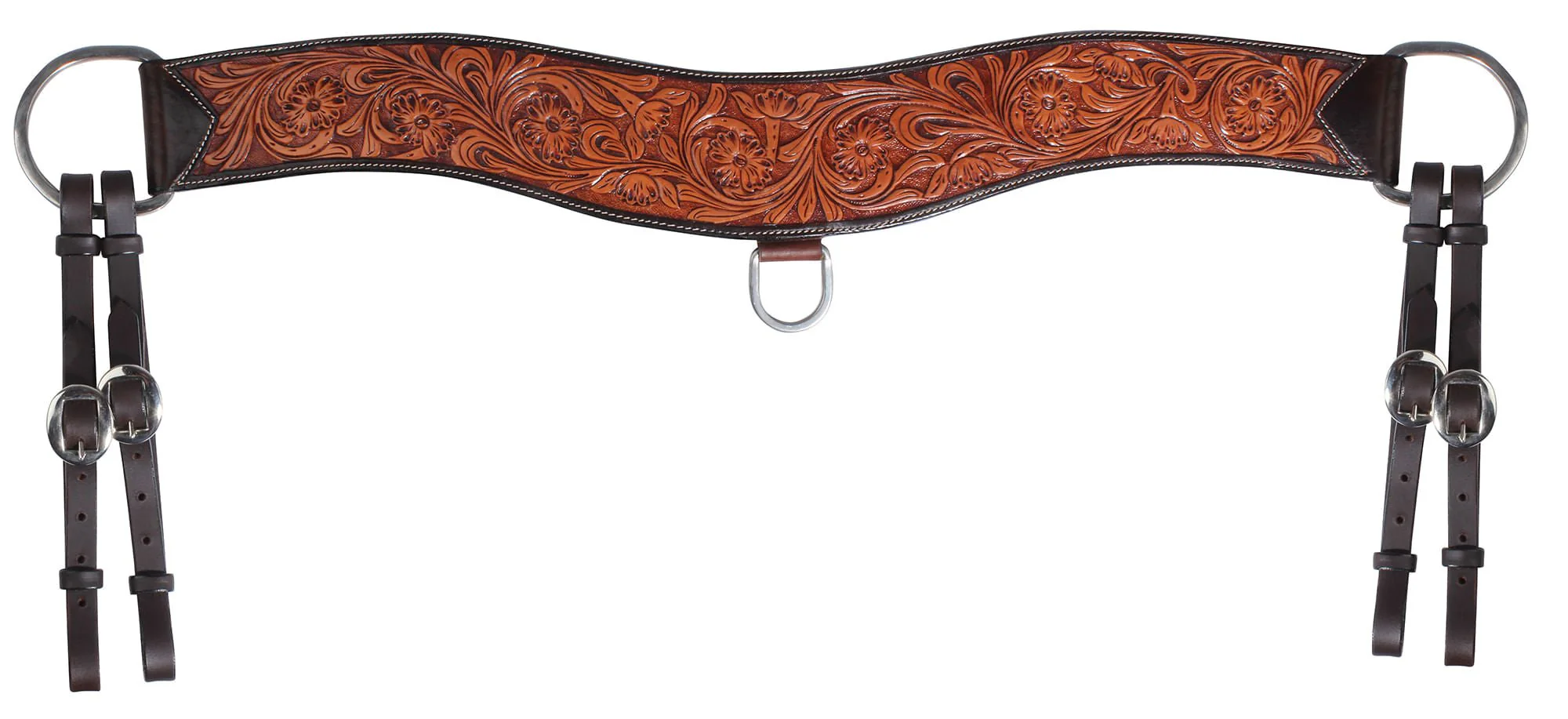 Professional's Choice Prairie Flower Steer Tripper Breast Collar - Image 1