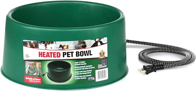 Premium Heated Water Bowl, 1.5 Gallon - Image 1