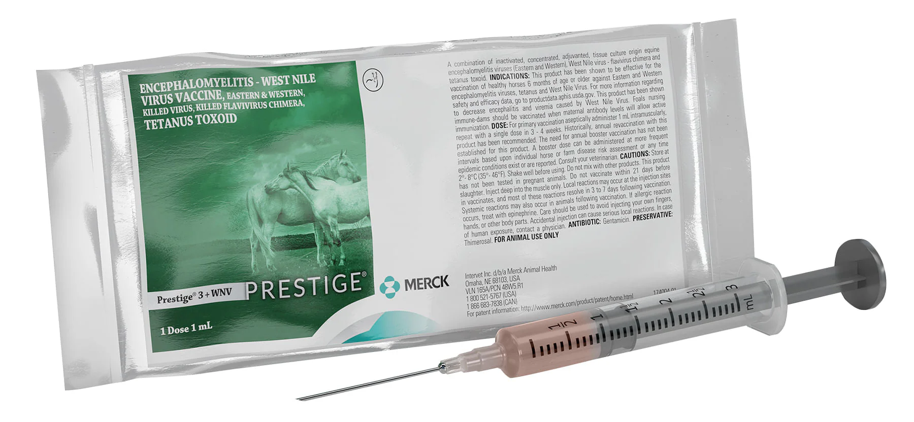 Prestige 3+WNV Horse Vaccine - Image 1