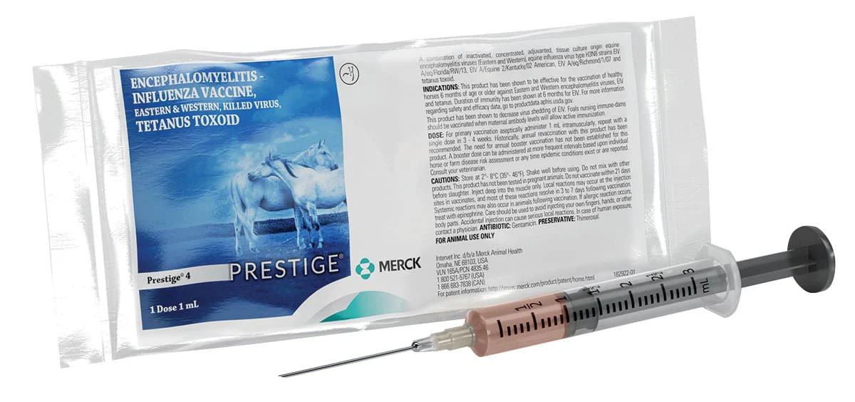 Prestige 4 EWT + Flu Horse Vaccine - Image 1