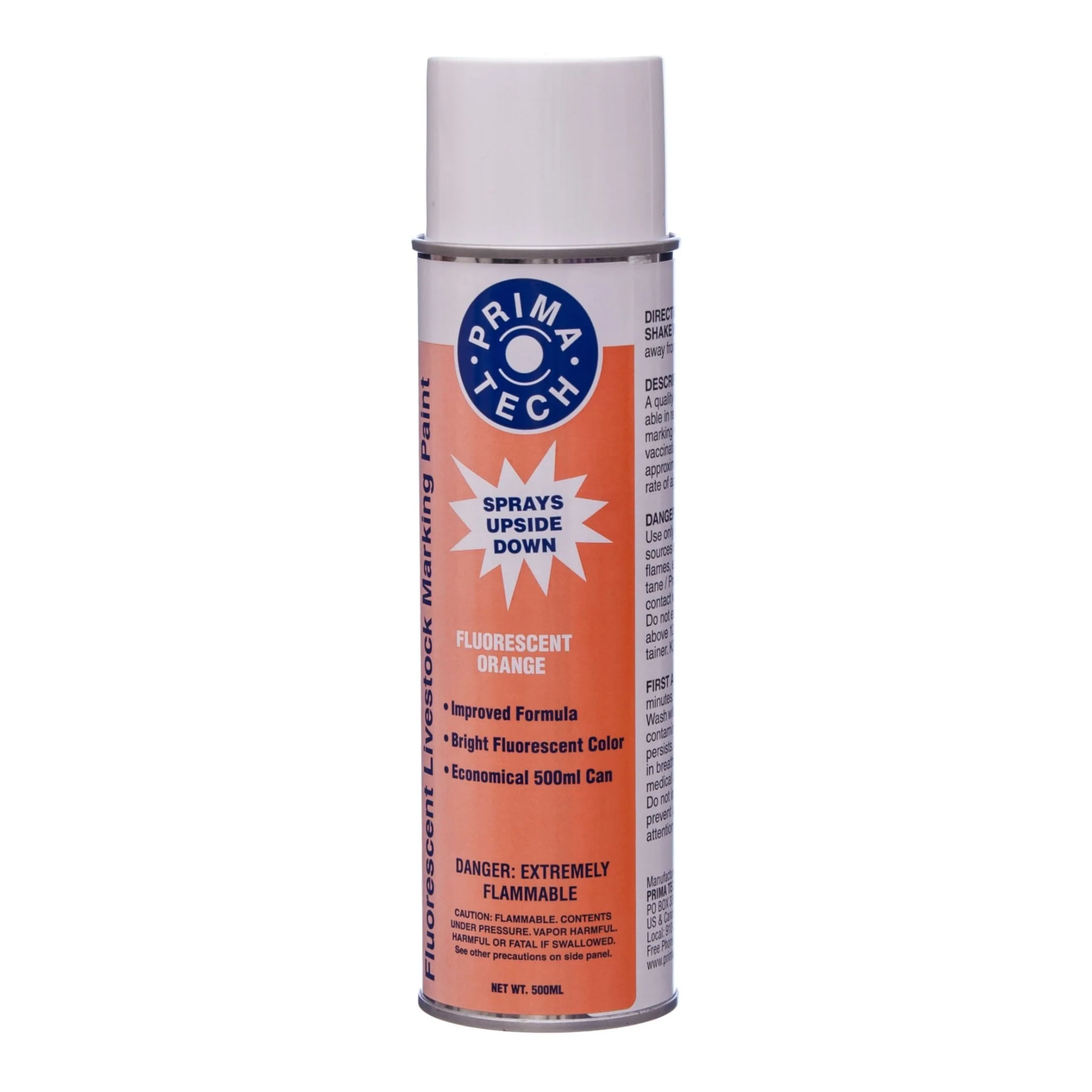 Prima Glo Marking Spray-On Fluorescent Livestock Marking Paint - Image 2