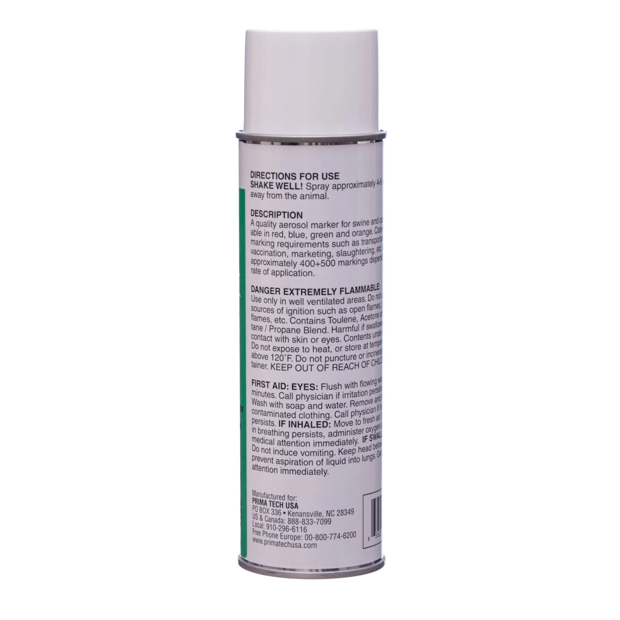 Prima Glo Marking Spray-On Fluorescent Livestock Marking Paint - Image 3