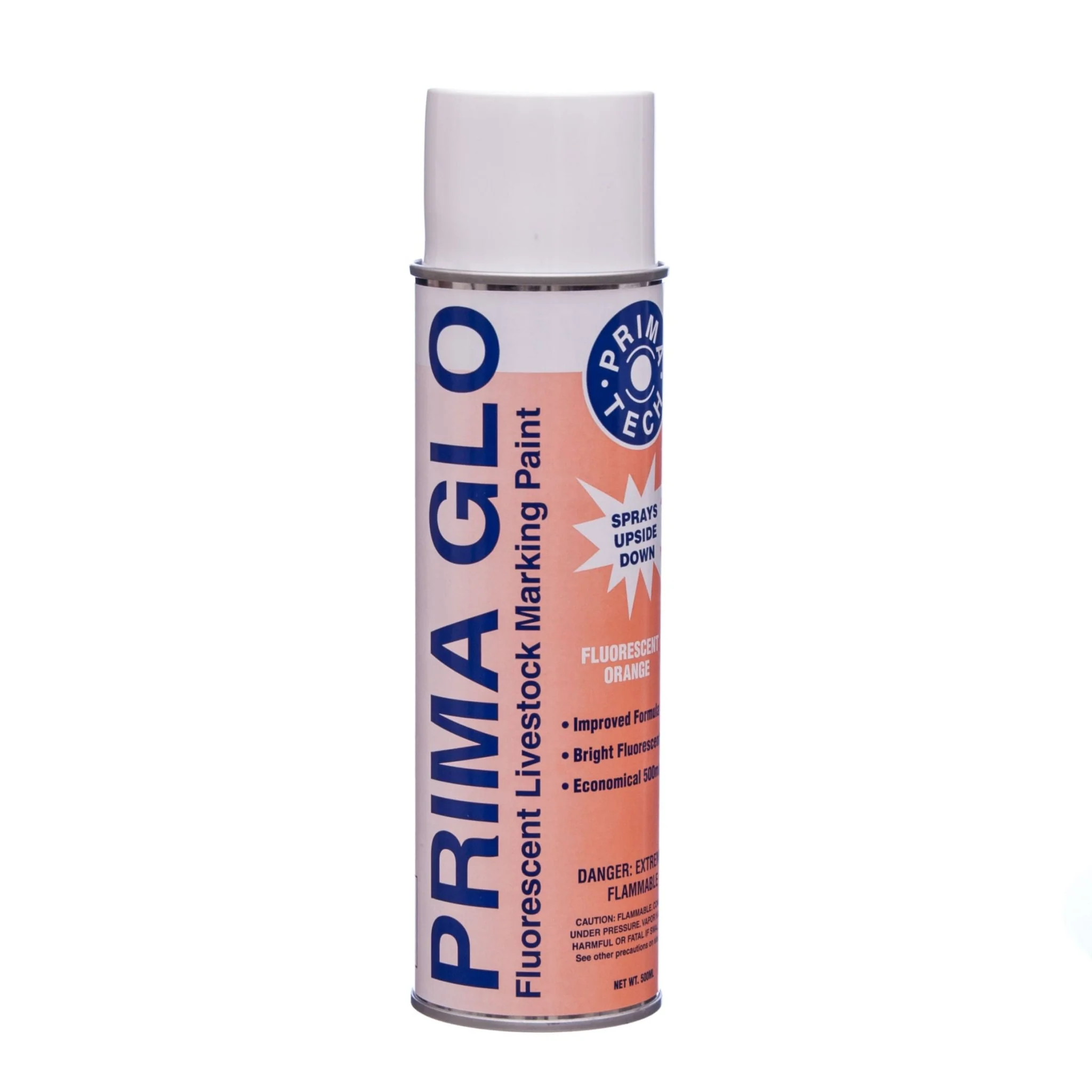 Prima Glo Marking Spray-On Fluorescent Livestock Marking Paint - Image 1