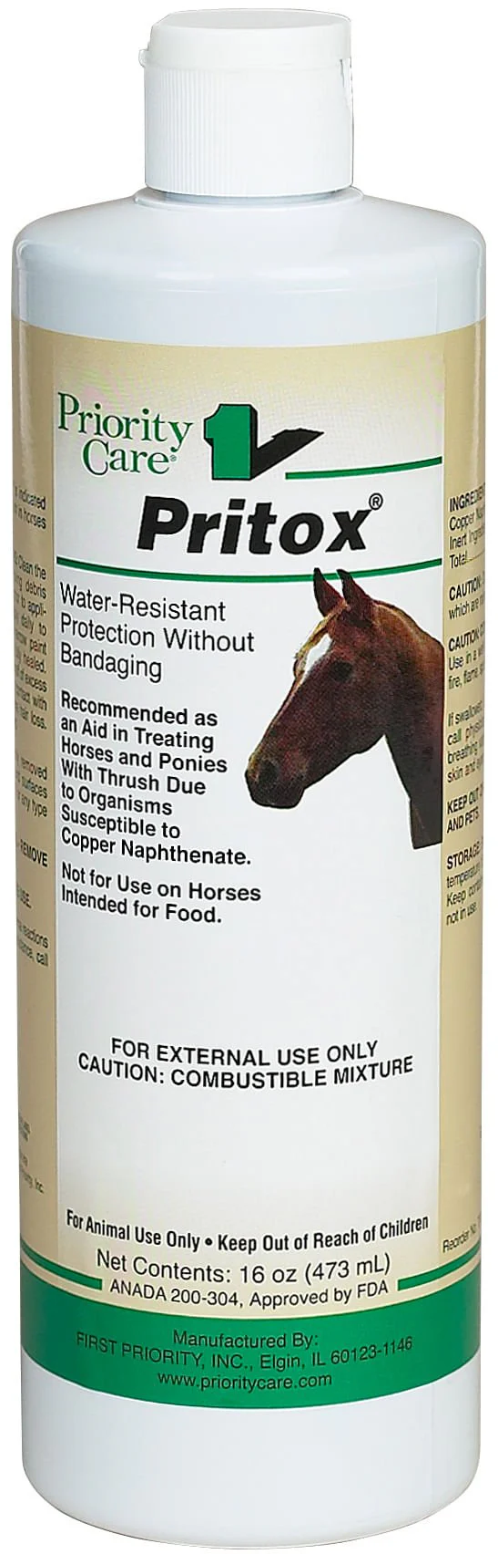 Pritox Thrush Treatment for Horses, 16 oz - Image 3
