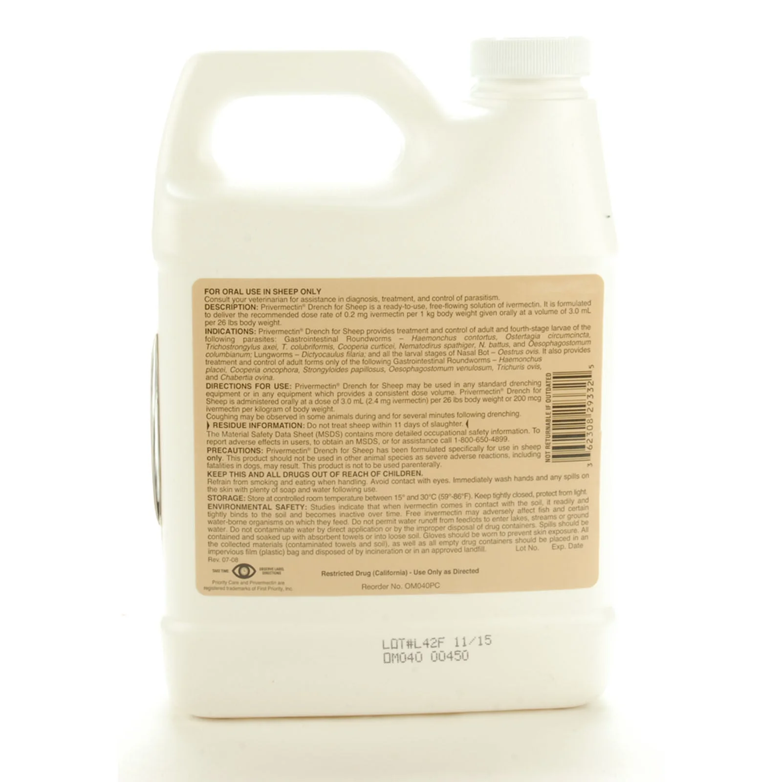Privermectin Sheep Drench Wormer - Image 2