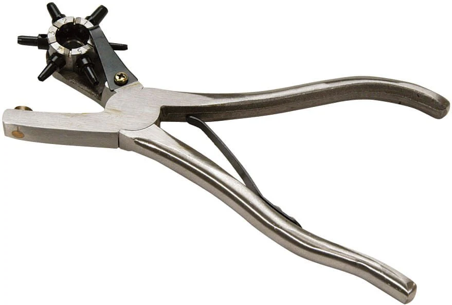 Jeffers Pro Rotary Leather Punch with 6 Punch Tubes for Tack & Leather Care