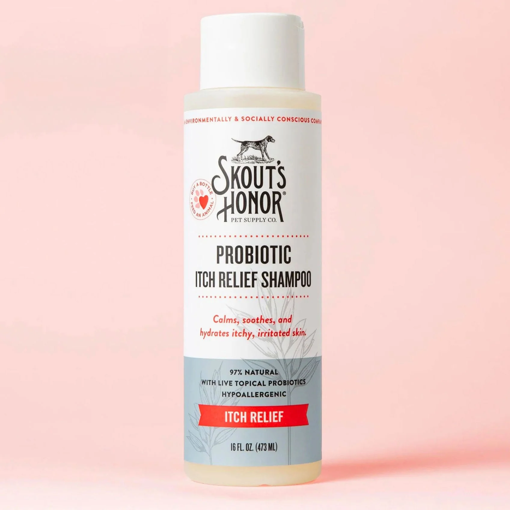 Probiotic Itch Relief Shampoo, 16 oz - Image 1