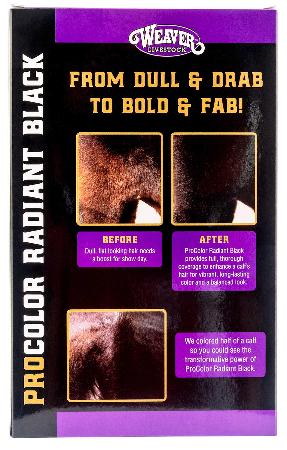 ProColor Radiant Black Livestock Hair Dye - Image 2