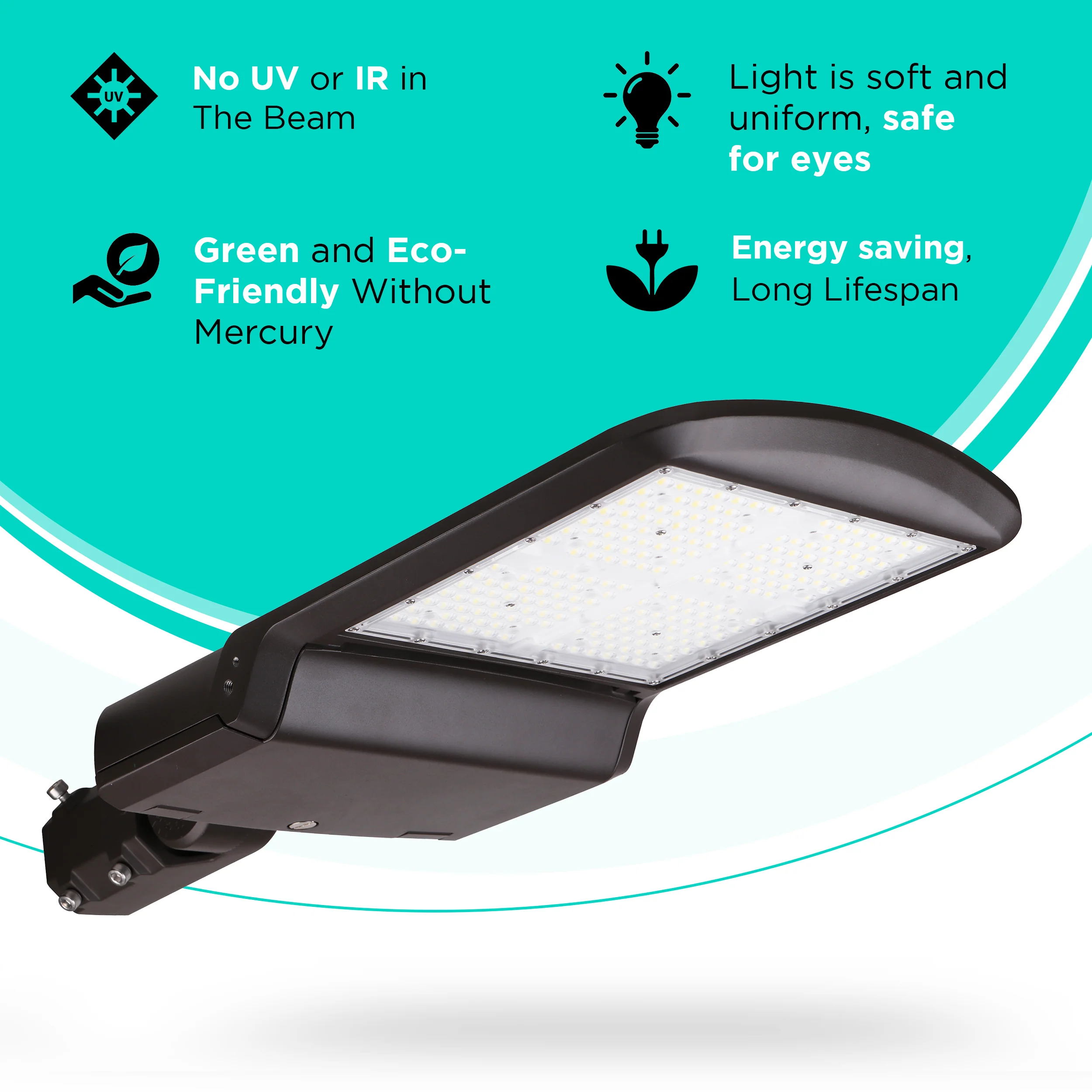 240W AL3 Series Area/Flood Light - 36000lms - IP65 UL Listed - 5700K - Image 2