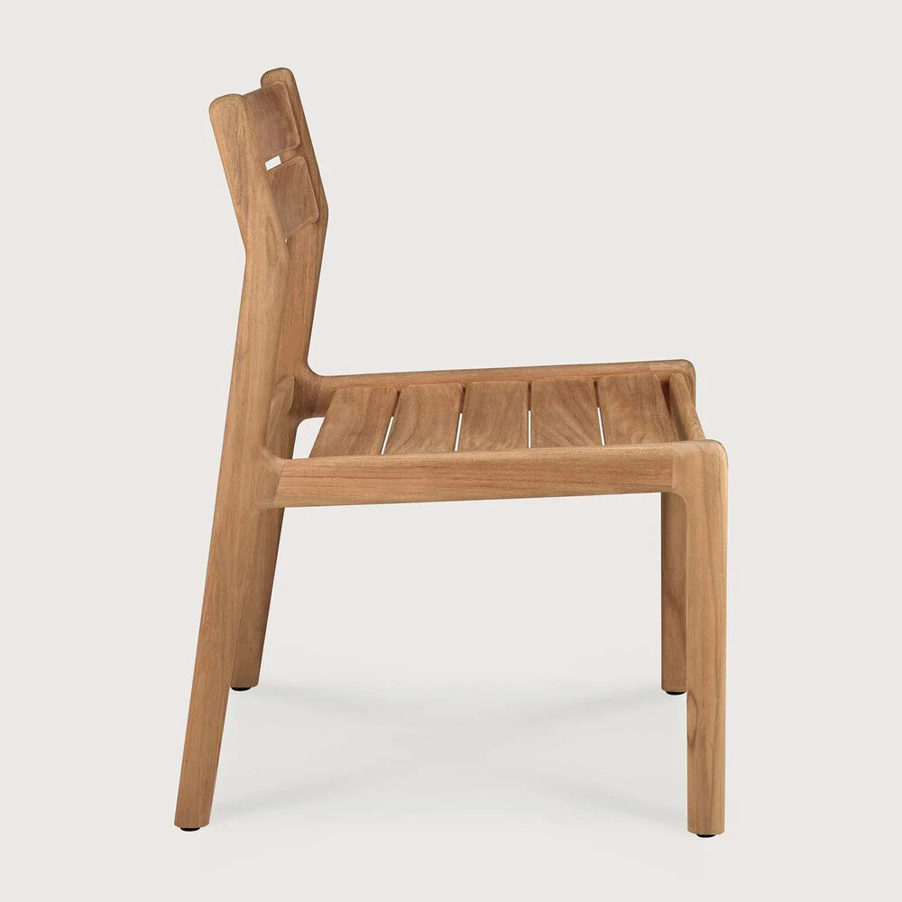 Jack Outdoor Dining Chair Frame | Teak - Image 3