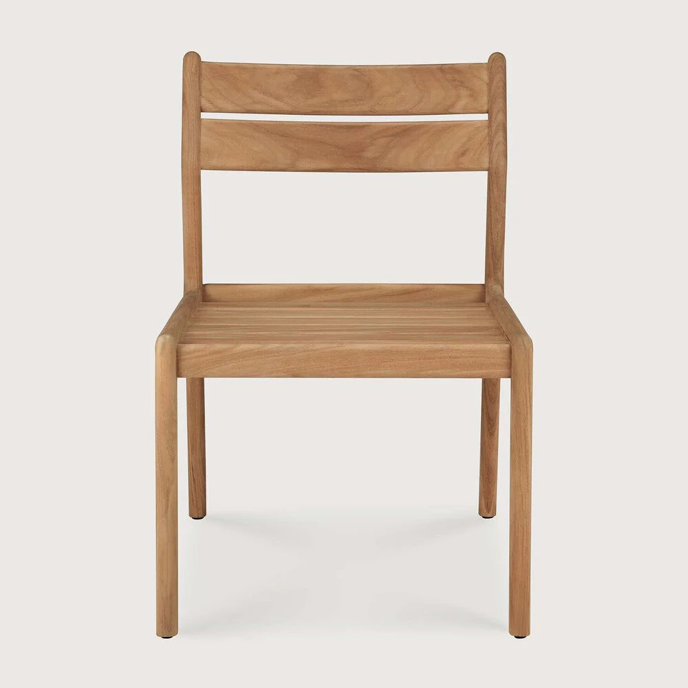 Jack Outdoor Dining Chair Frame | Teak - Image 2