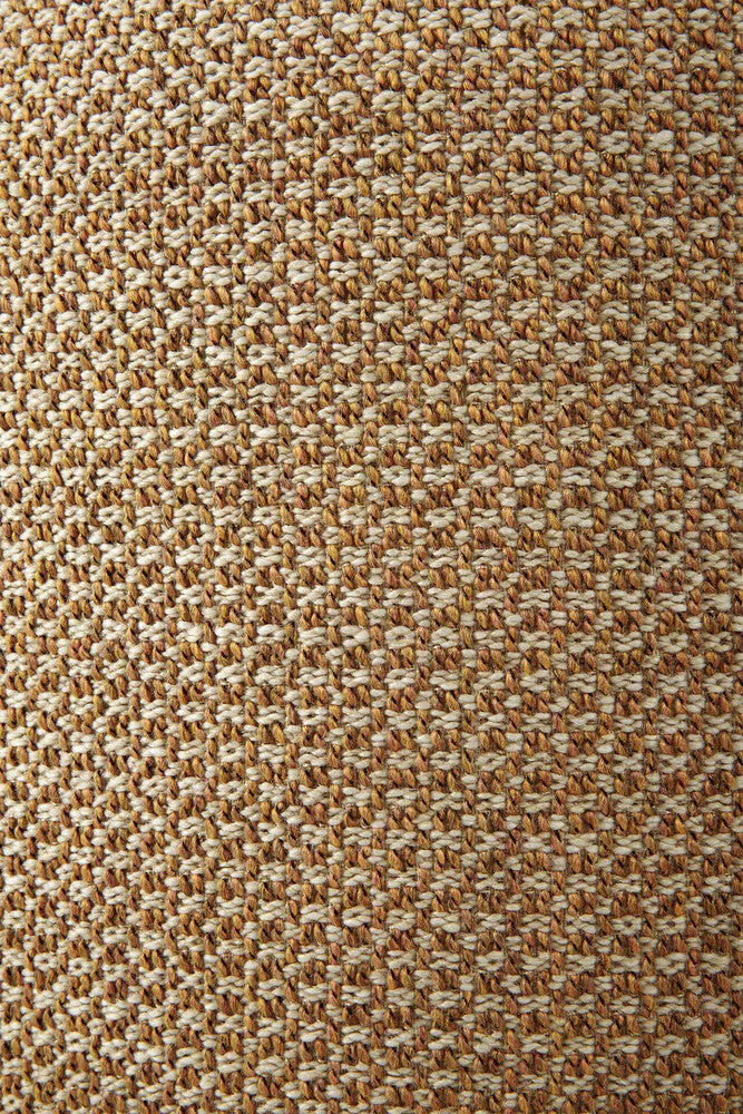 Donut Outdoor Pouf | Marsala Check Fabric | Xl - Image 3