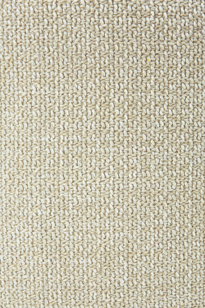 Donut Outdoor Pouf | Natural Check Fabric | Xl - Image 3