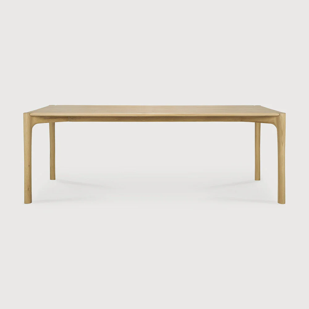 Pi Dining Table | Oak | Rectangular | 87" X 37" - Image 1
