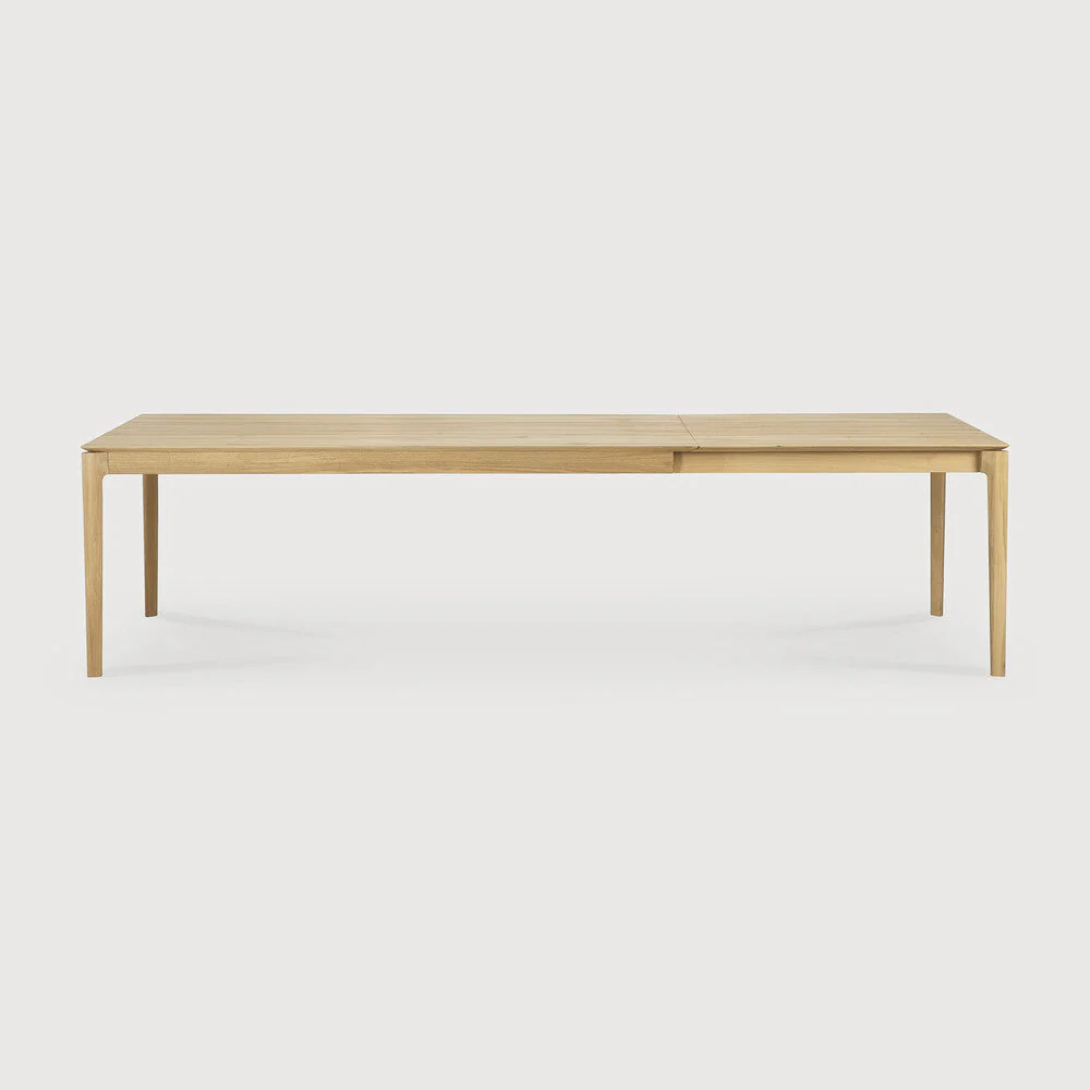 Bok Extendable Dining Table | Oak | Rectangular | 79″|118″ X 39″