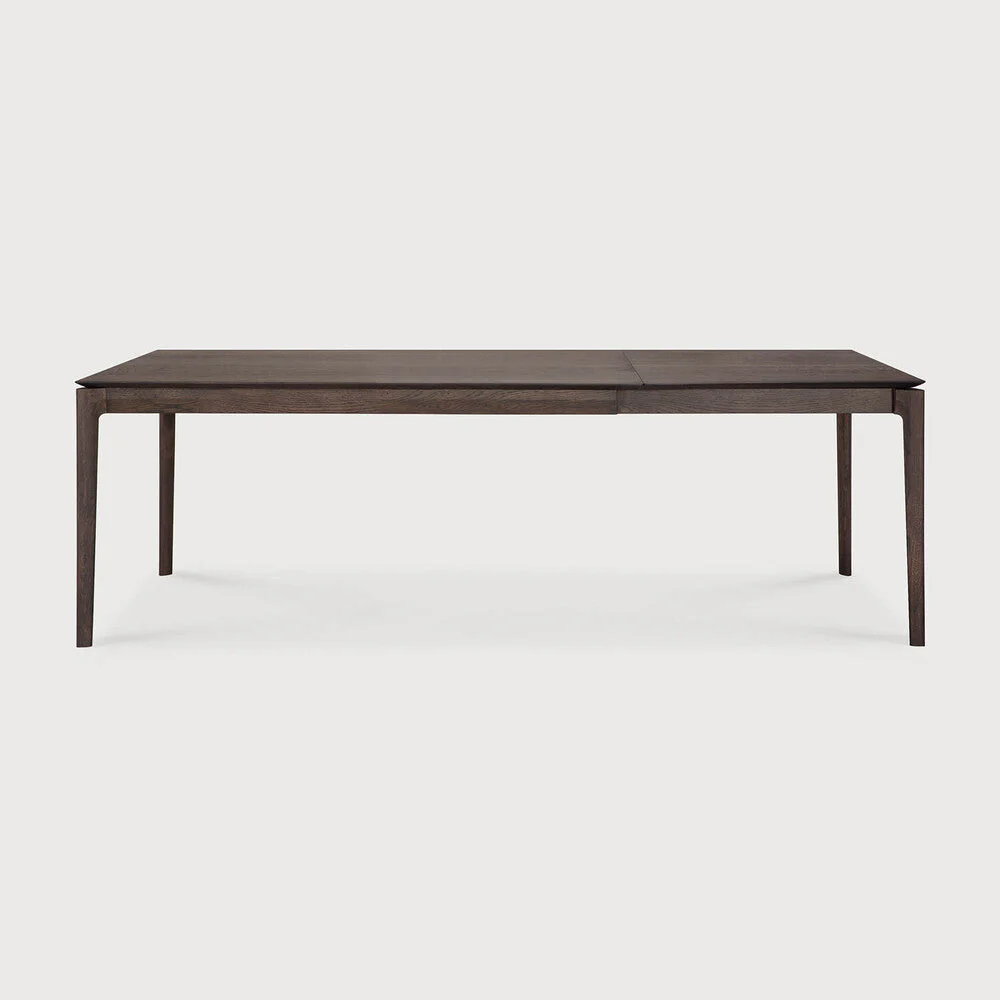 Bok Extendable Dining Table | Varnished Oak | Brown | Rectangular | 63″|94″ X 35″