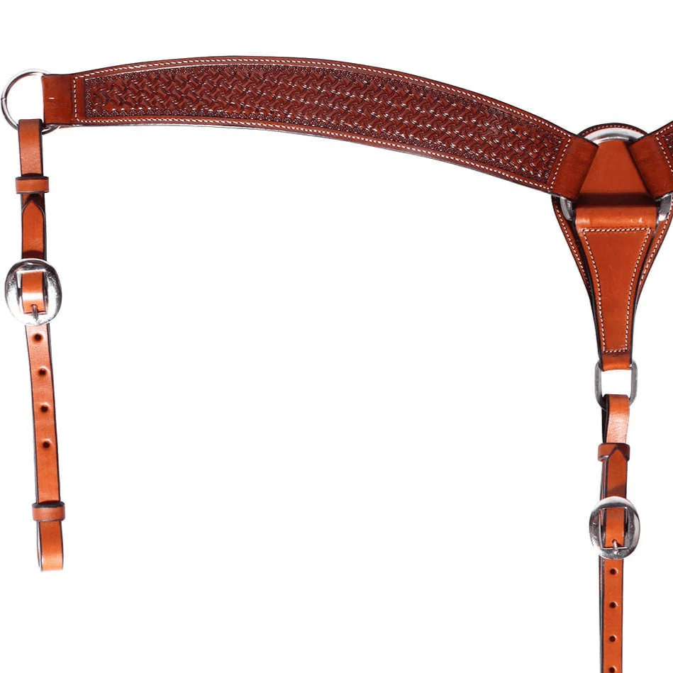 Professional's Choice Chestnut Windmill Breast Collar - Image 2