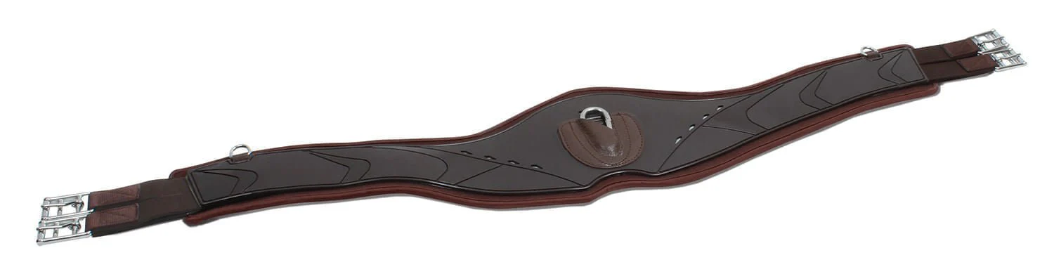 Professional's Choice Contoured Jump Girth, Brown - Image 3