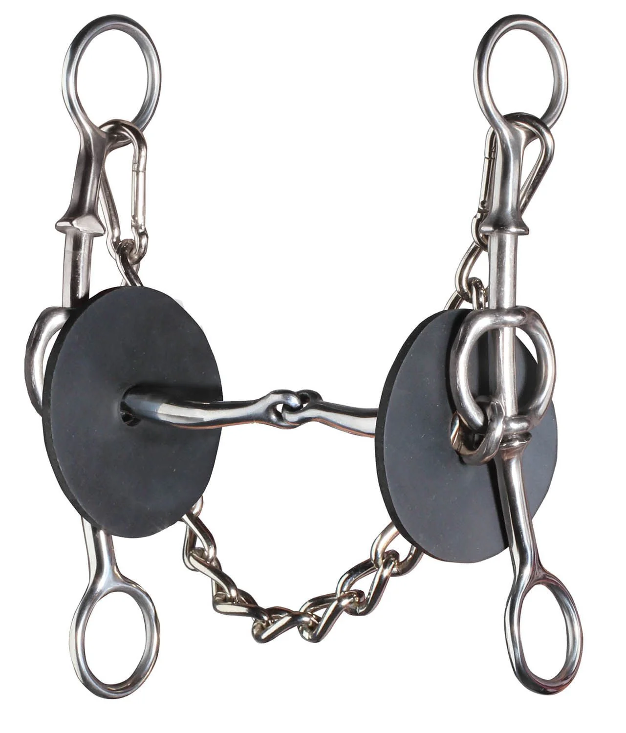 Professional’s Choice Smooth Snaffle Elevation Gag Bit - Image 1
