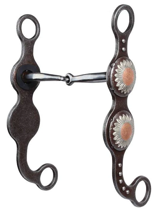 Professional’s Choice Smooth Snaffle Sunflower Bit - Image 1
