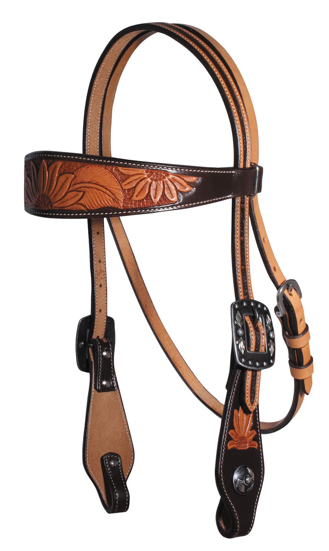 Professional's Choice Sunflower Browband Headstall - Image 1