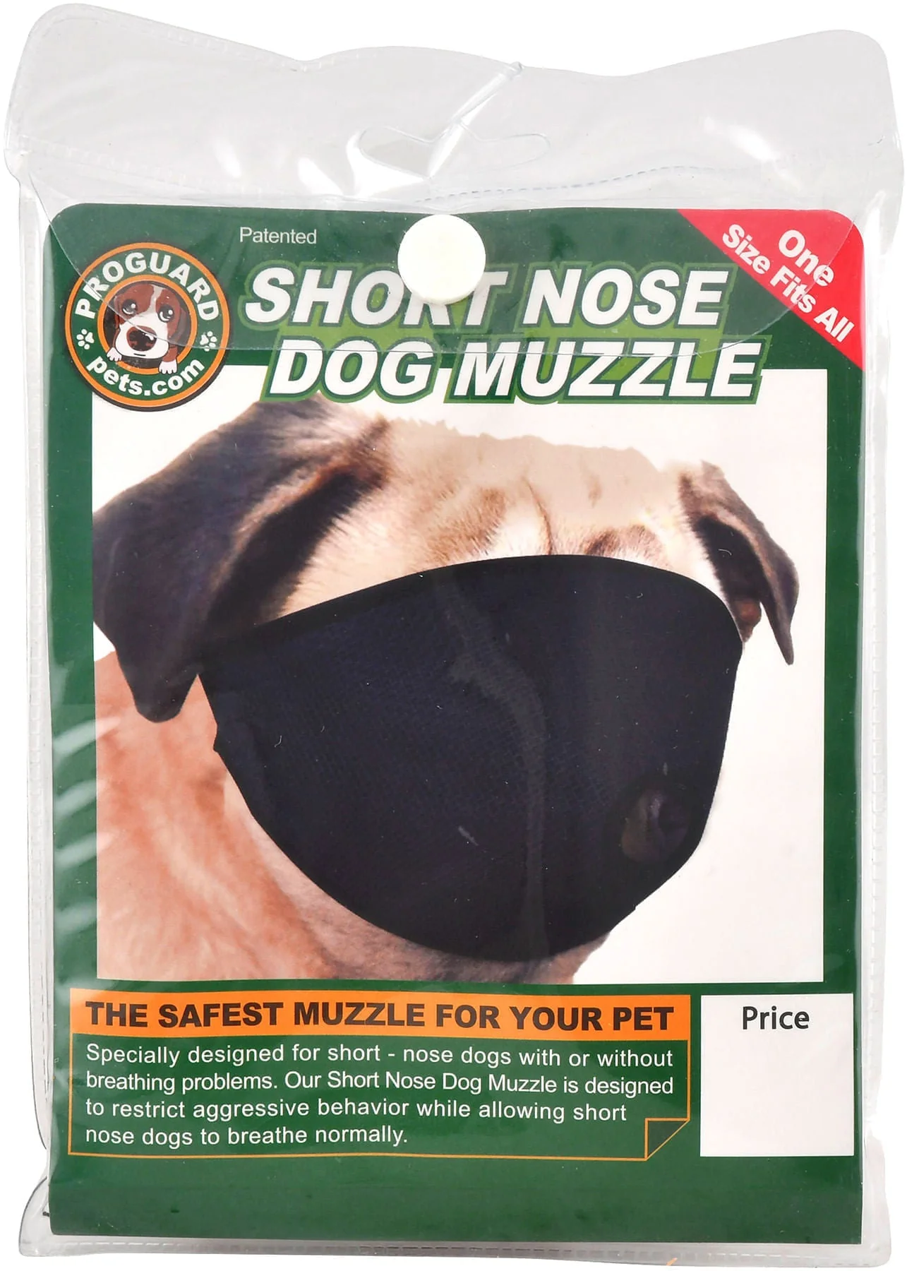 ProGuard Short-Nose Mesh Dog Muzzle - Image 1
