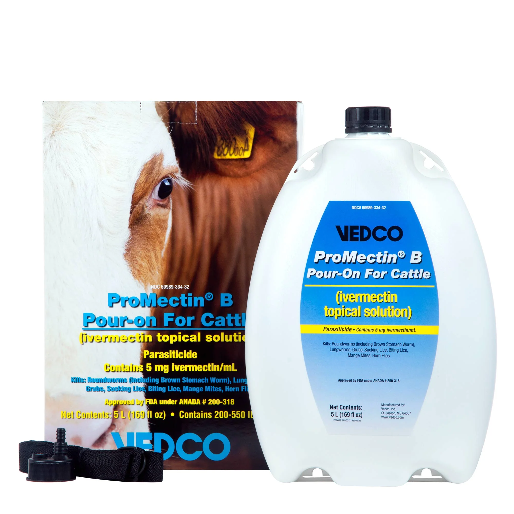 ProMectin B Pour-On Parasiticide for Cattle