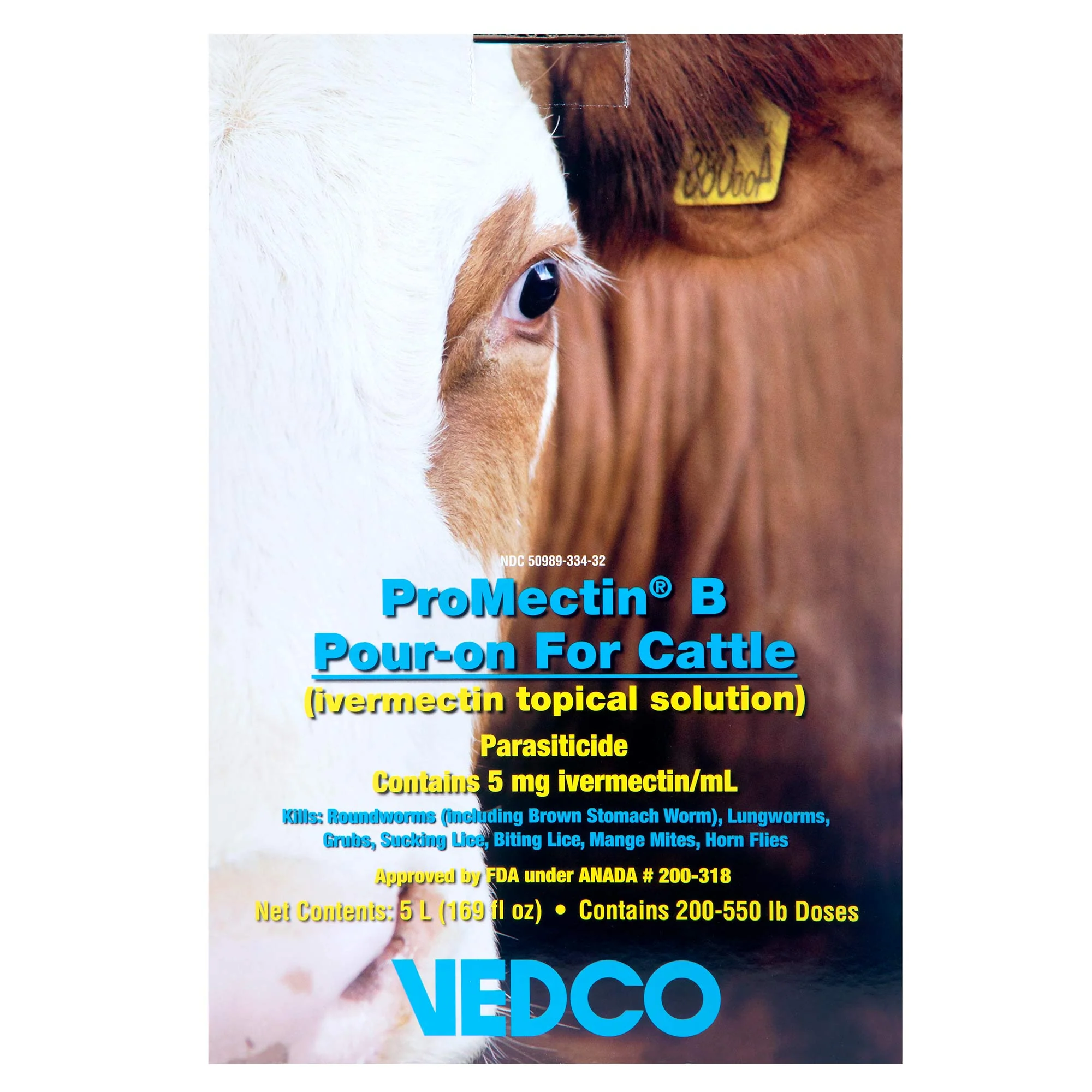 ProMectin B Pour-On Parasiticide for Cattle - Image 2
