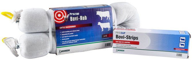 Prozap Bovi-Rub Cattle Backrubber & Bovi-Strips - Image 2