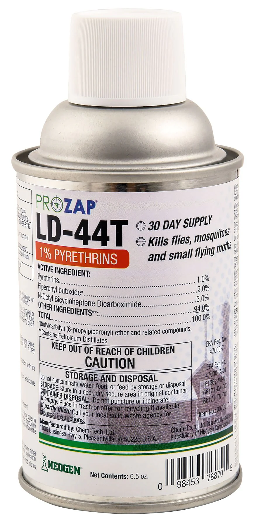 Prozap LD-44T Metered Fly Spray, 6.5 oz - Image 1