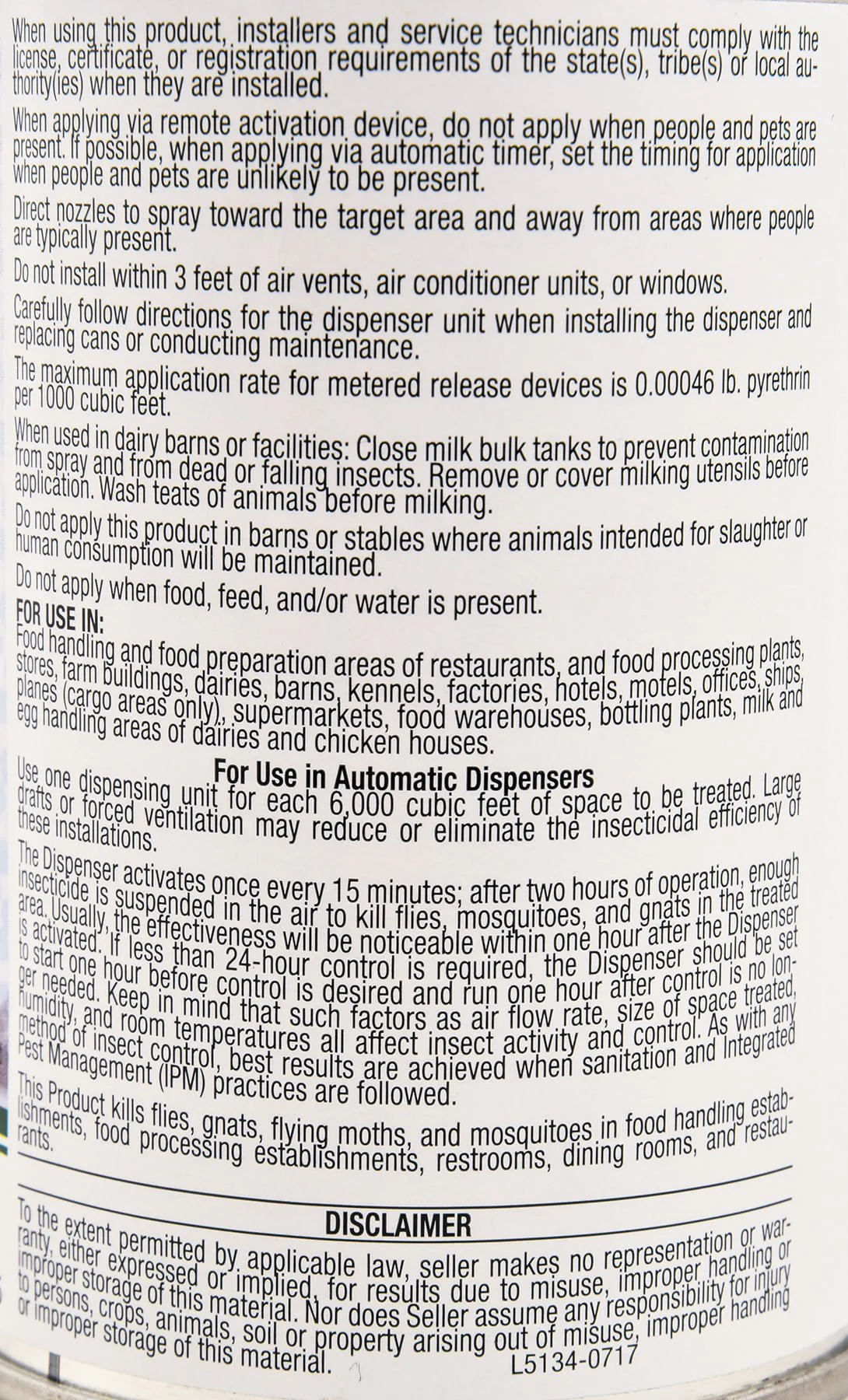 Prozap LD-44T Metered Fly Spray, 6.5 oz - Image 3