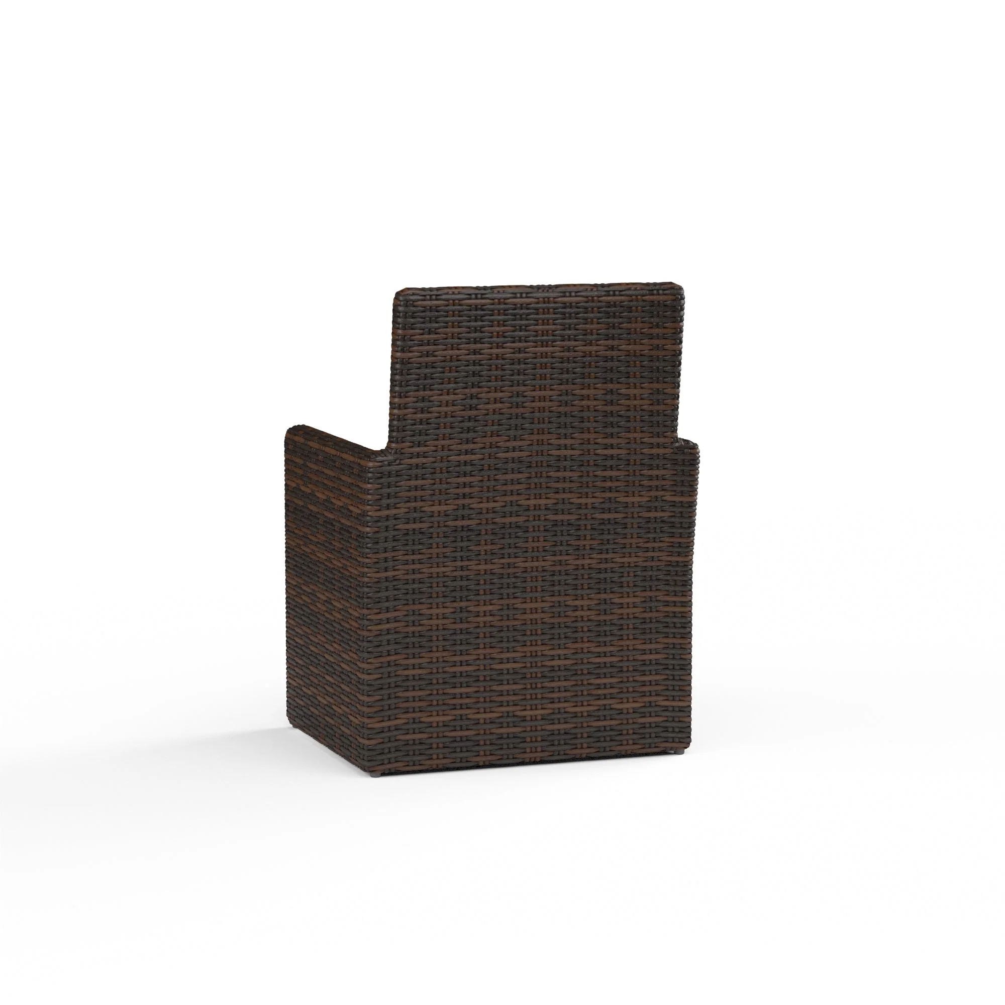 Montecito Dining Chair in Canvas Flax w/ Self Welt - Image 2