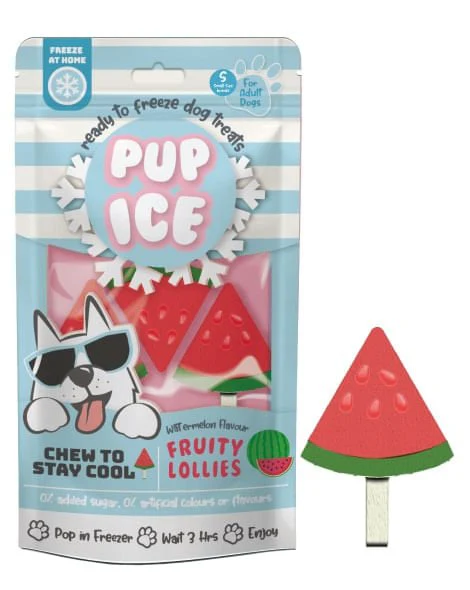 Pup Ice Fruity Lollies, 3pk - Image 1