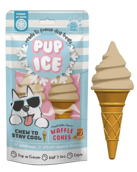 Pup Ice Waffle Cone, 2pk - Image 1