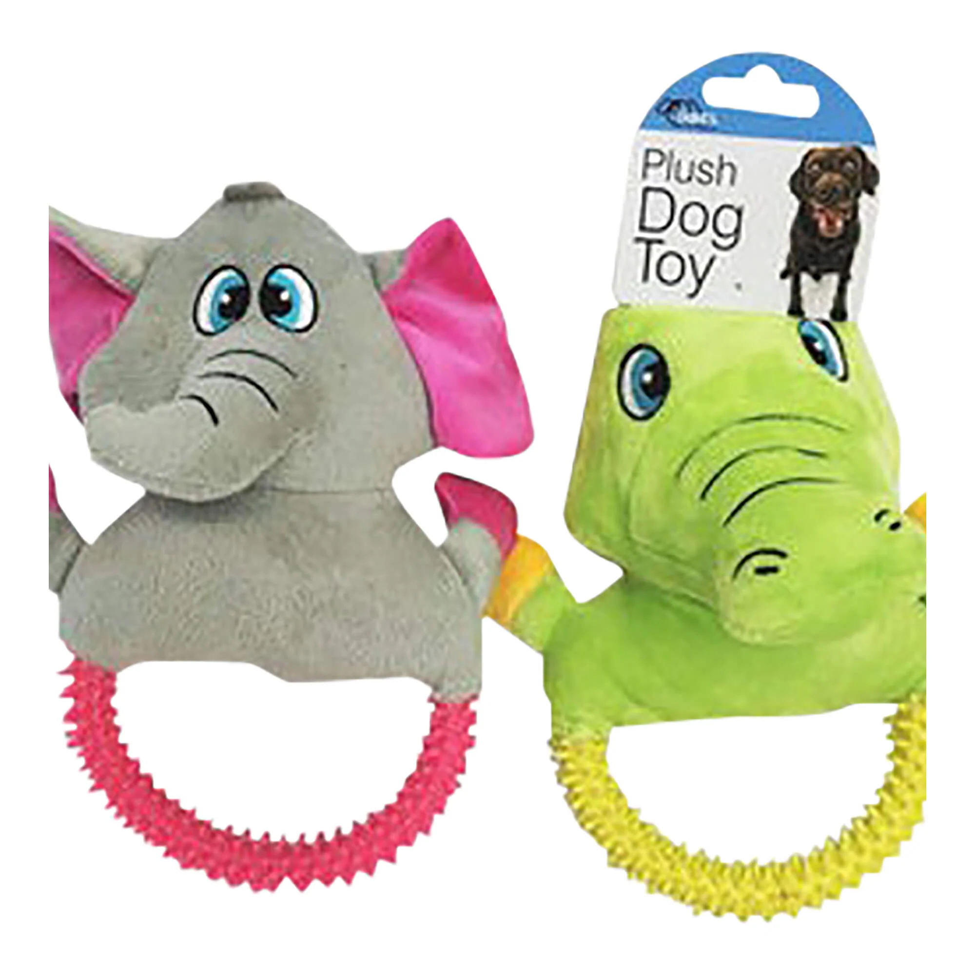 Puppy Plush Toy with Pull Ring, Assorted Styles, 8" - Image 1