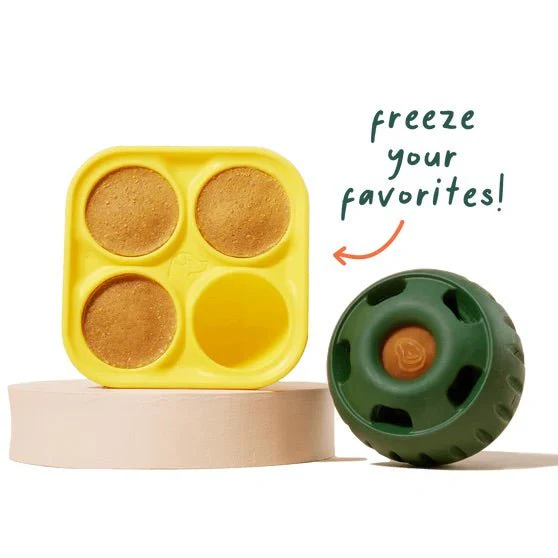 Pupsicle Re-Freezable Dog Treat Tray Mold – DIY Frozen Dog Treats, Silicone Freezer Mold - Image 2