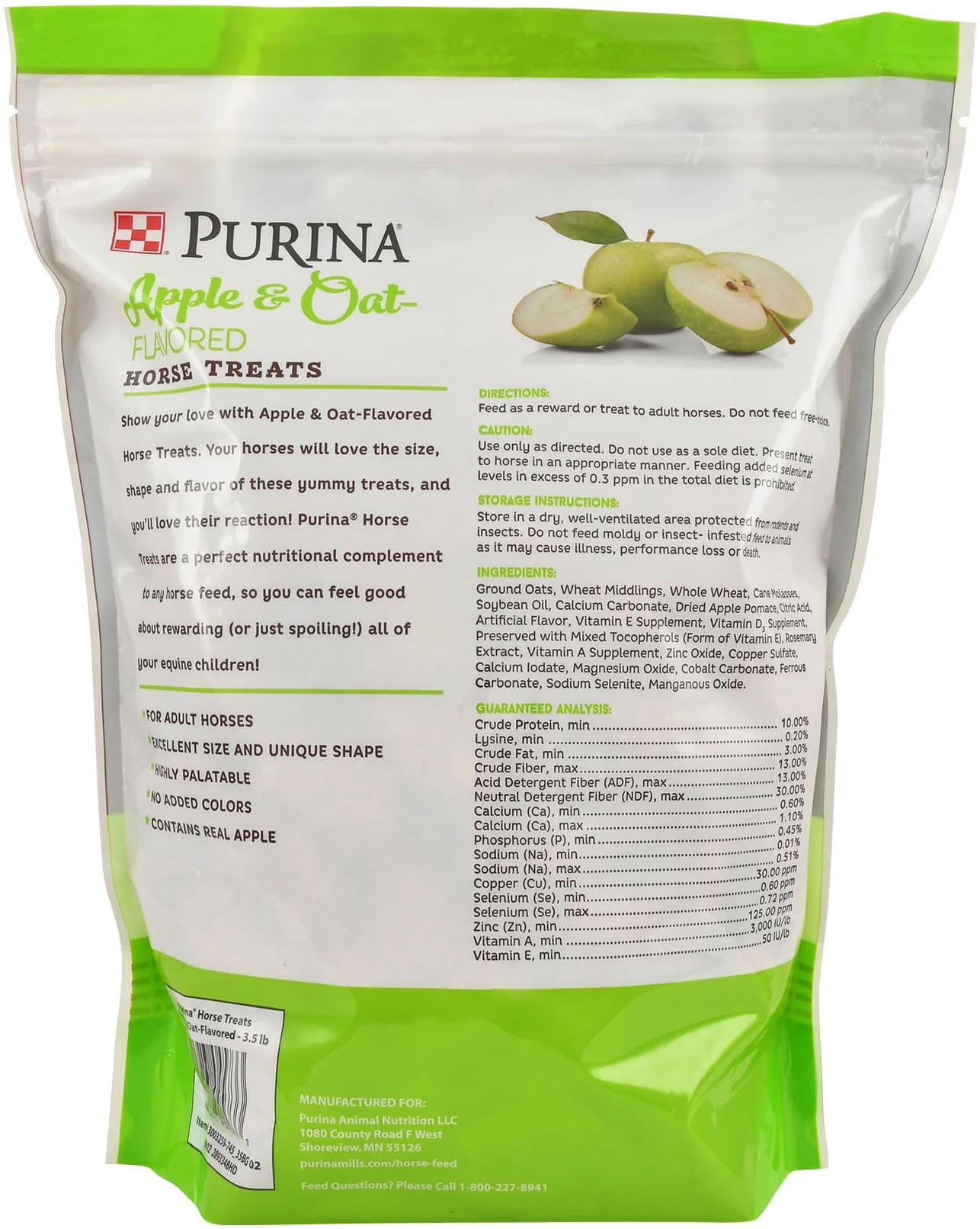Purina Apple & Oats Horse Treats - Image 2