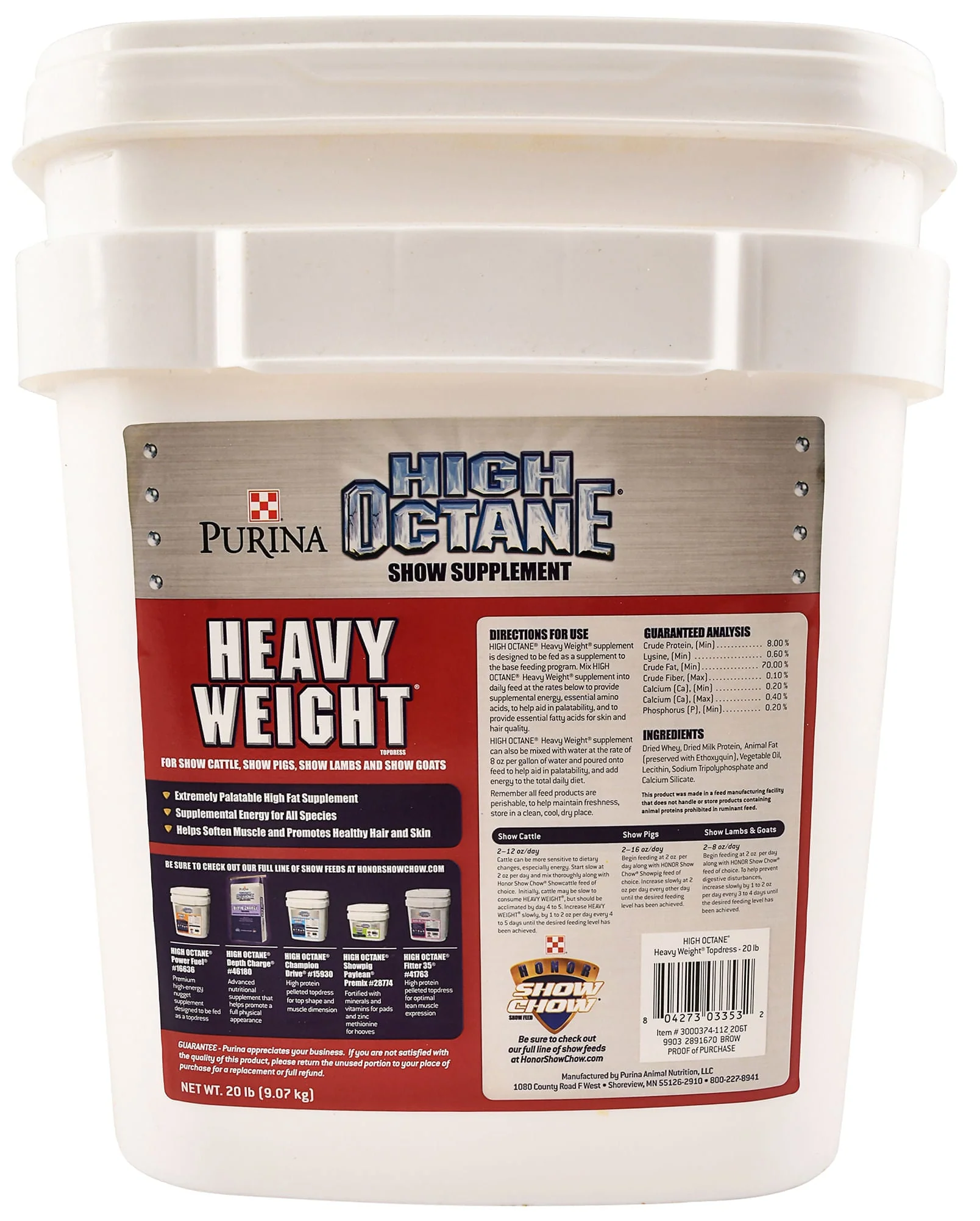 Purina HIGH OCTANE Heavy Weight Topdress - Image 1