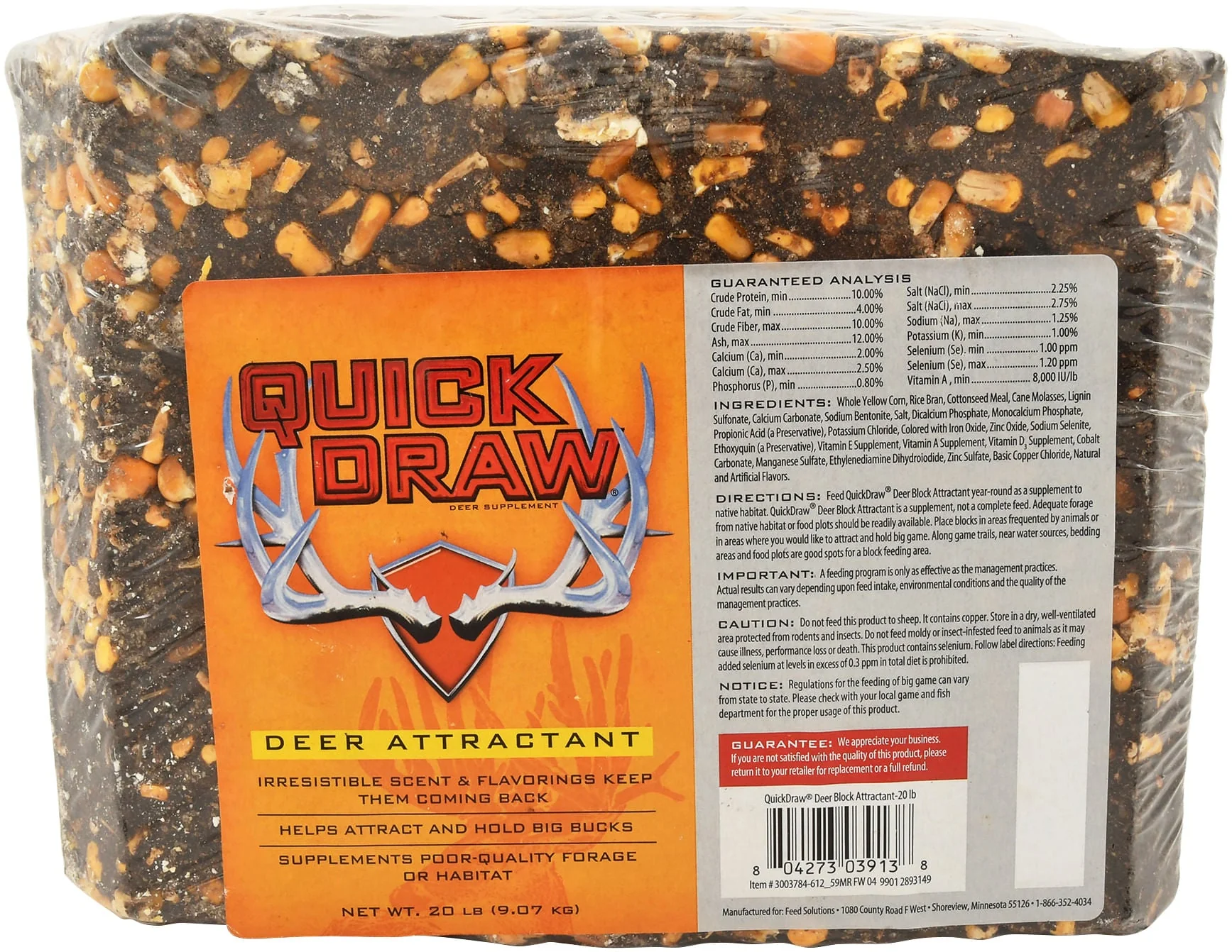 Purina Quickdraw Deer Block