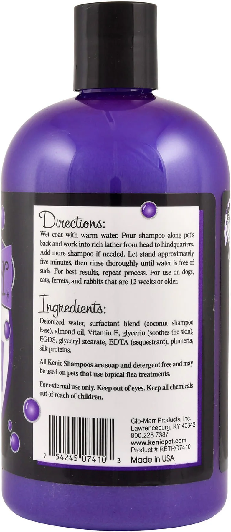 Purple Pooch & Purr Pet Shampoo - Image 2