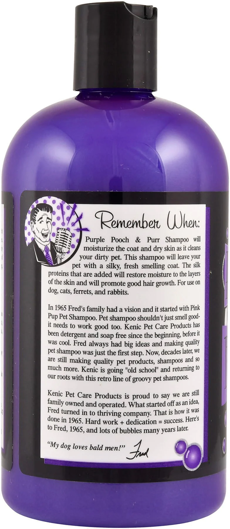 Purple Pooch & Purr Pet Shampoo - Image 3