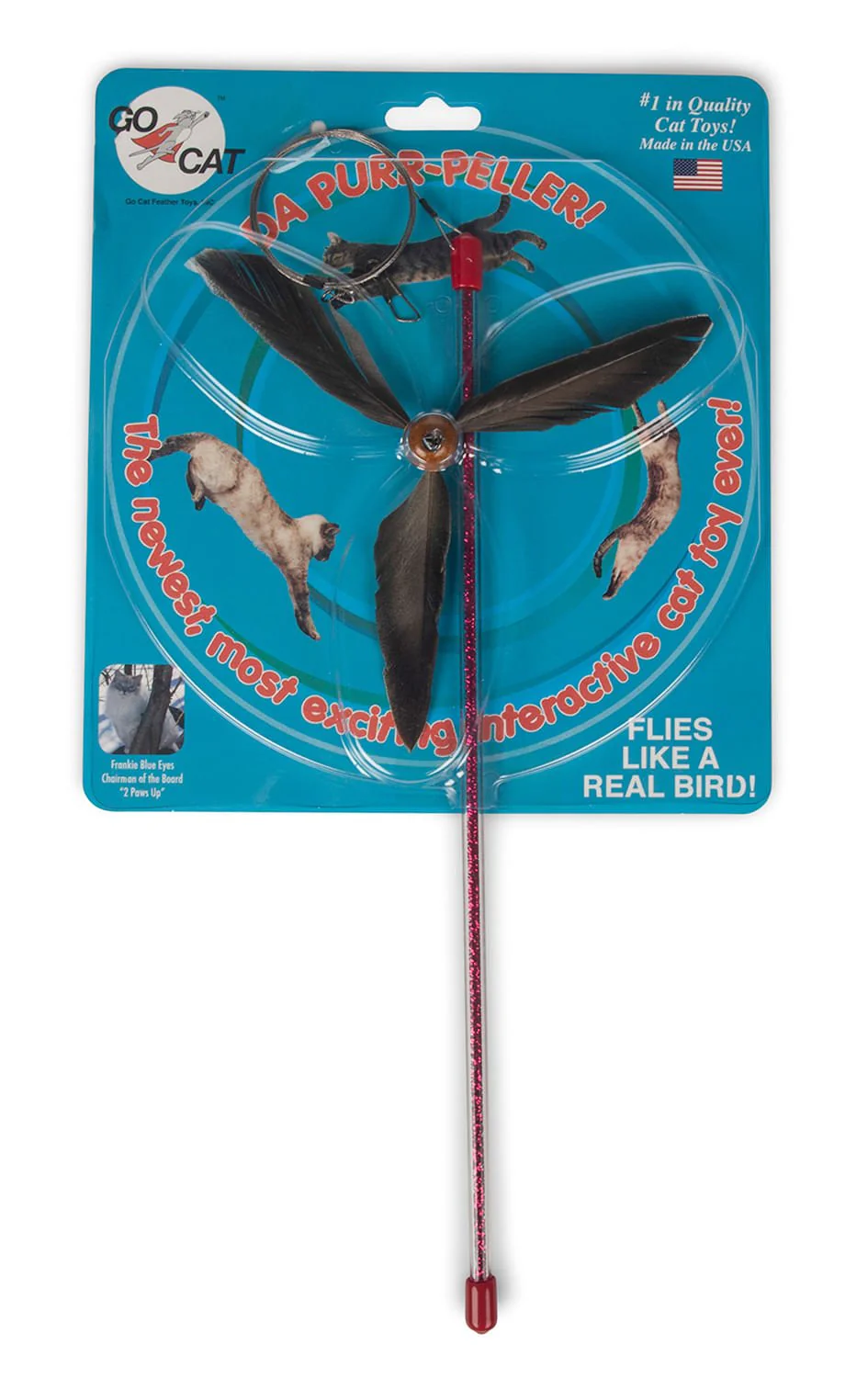 Purr Peller Wand Cat Toy - Image 3