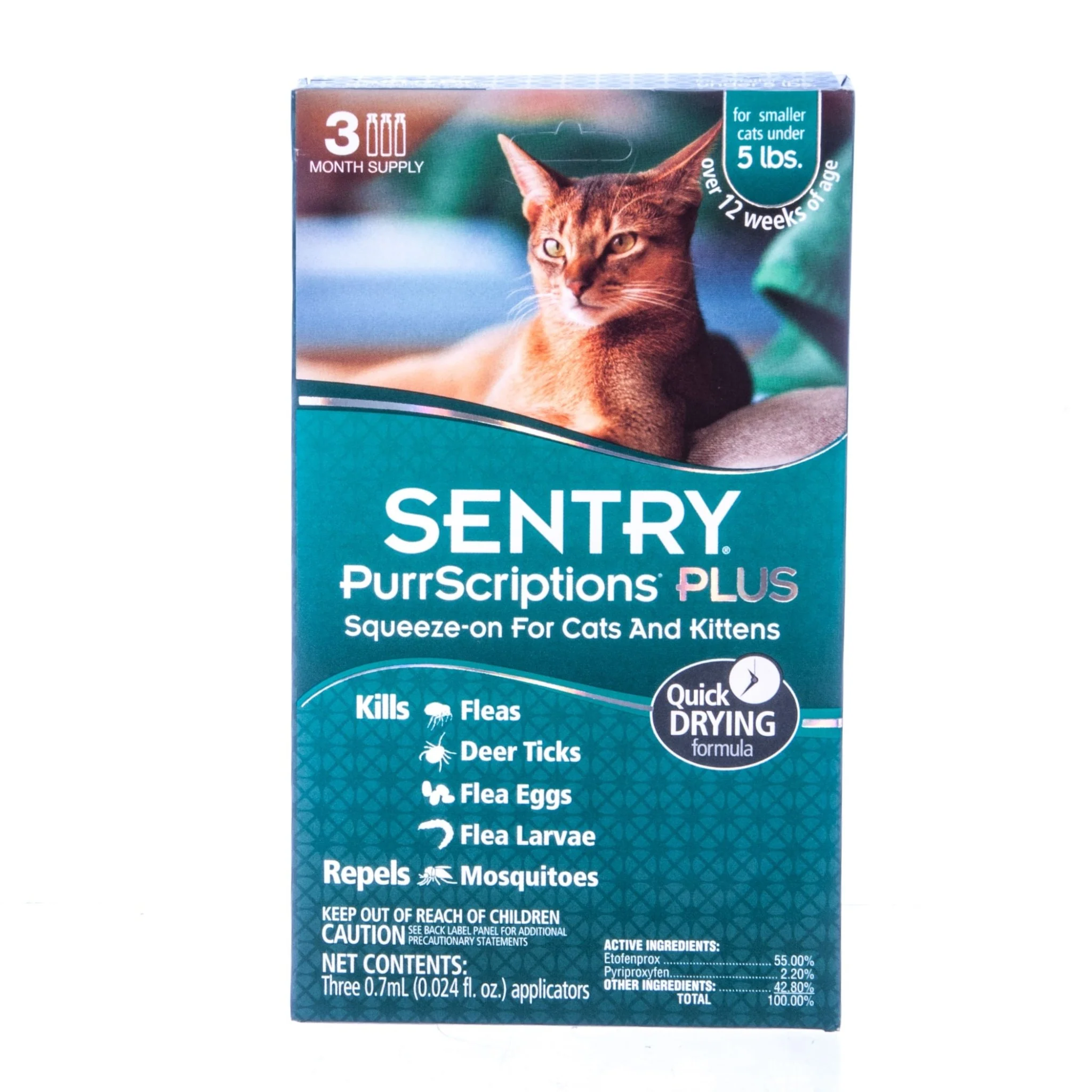 PurrScriptions PLUS Cat Flea & Tick Topical - Image 1