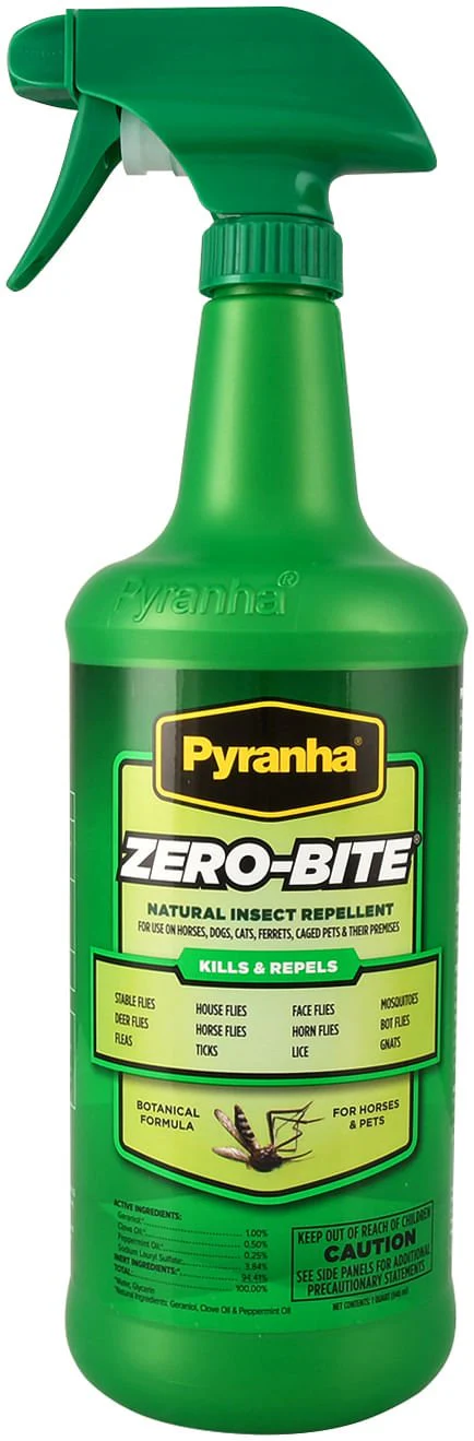 Pyranha Zero-Bite Natural Fly Spray - Image 1