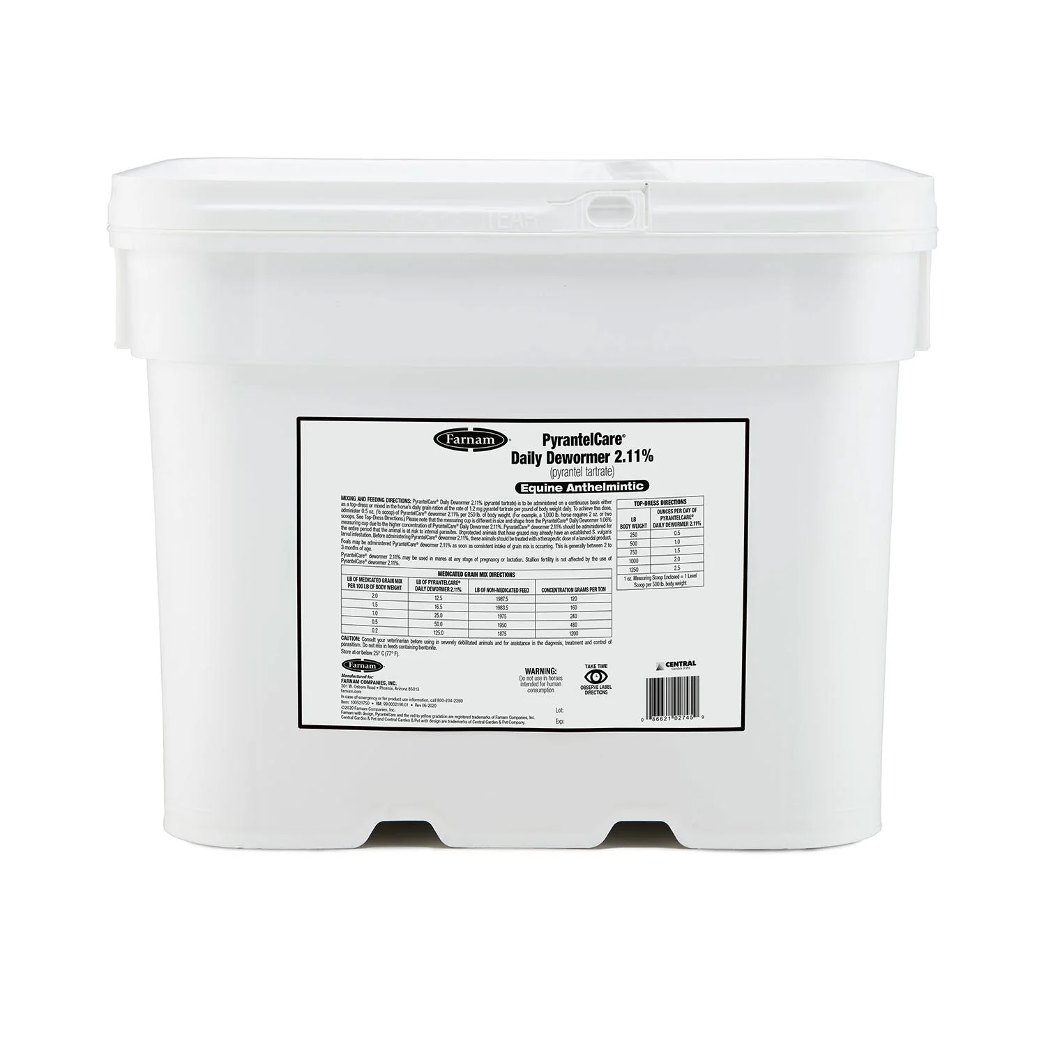 PyrantelCare Daily Dewormer 2.11%, 50 lb - Image 2