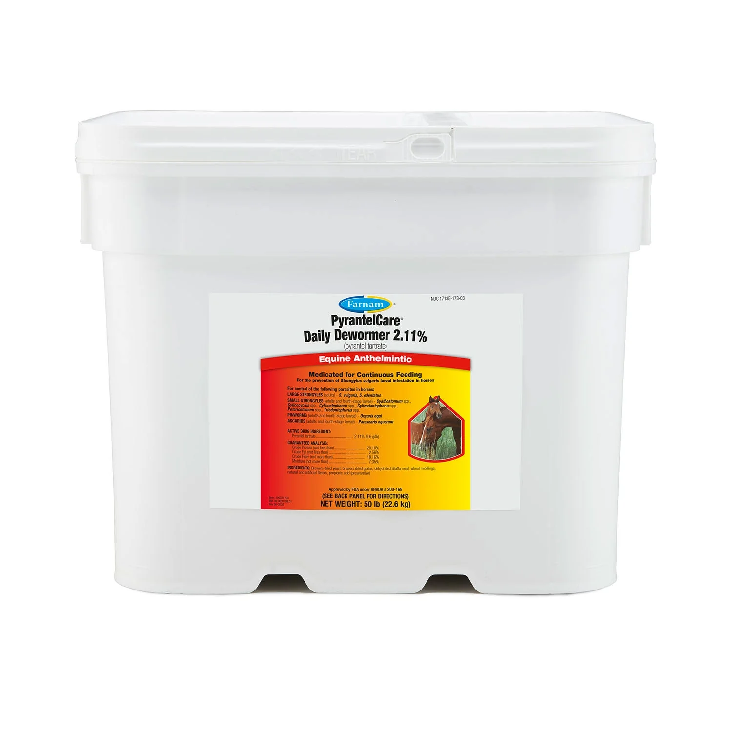 PyrantelCare Daily Dewormer 2.11%, 50 lb - Image 1