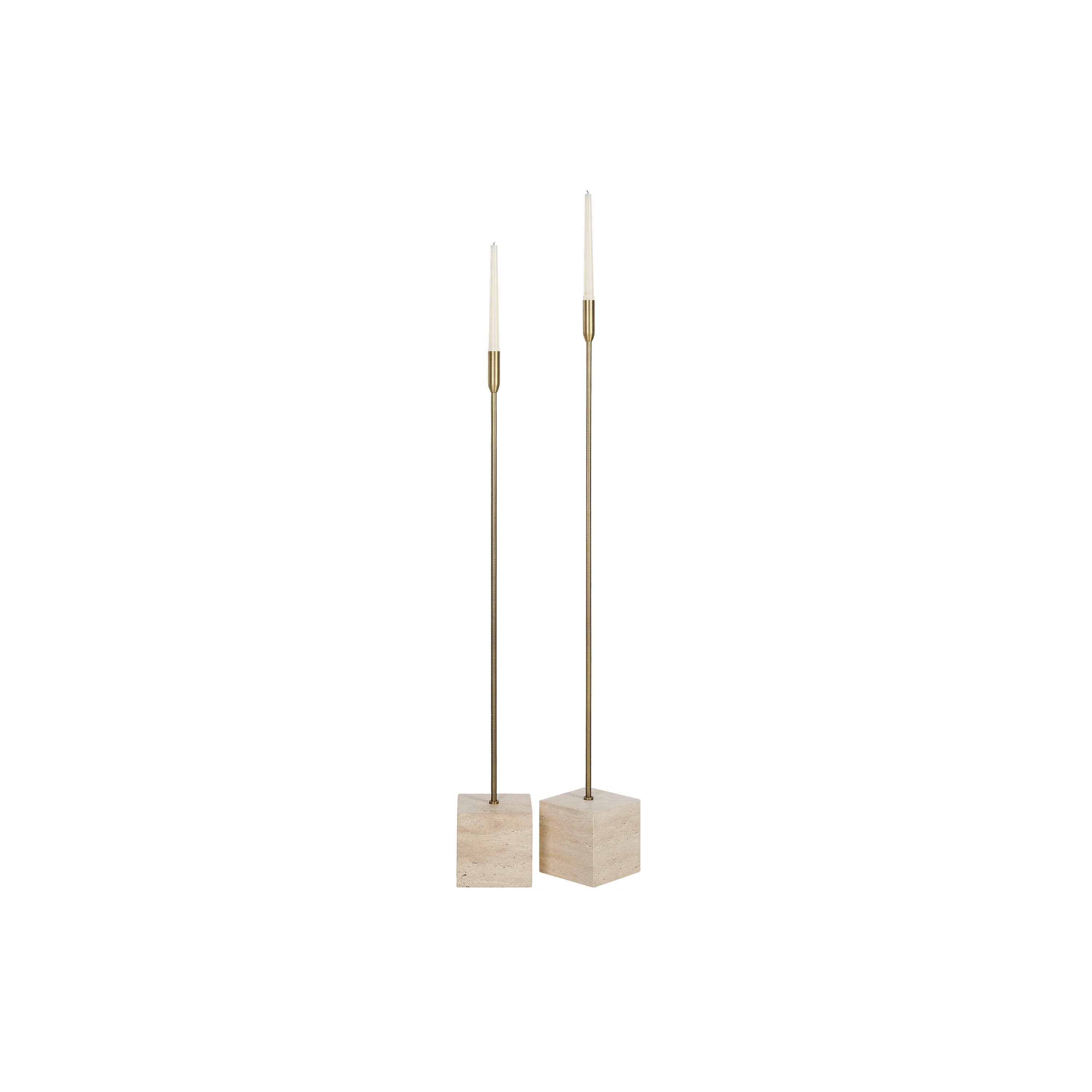 Chambers Floor Candle Holders - Image 1