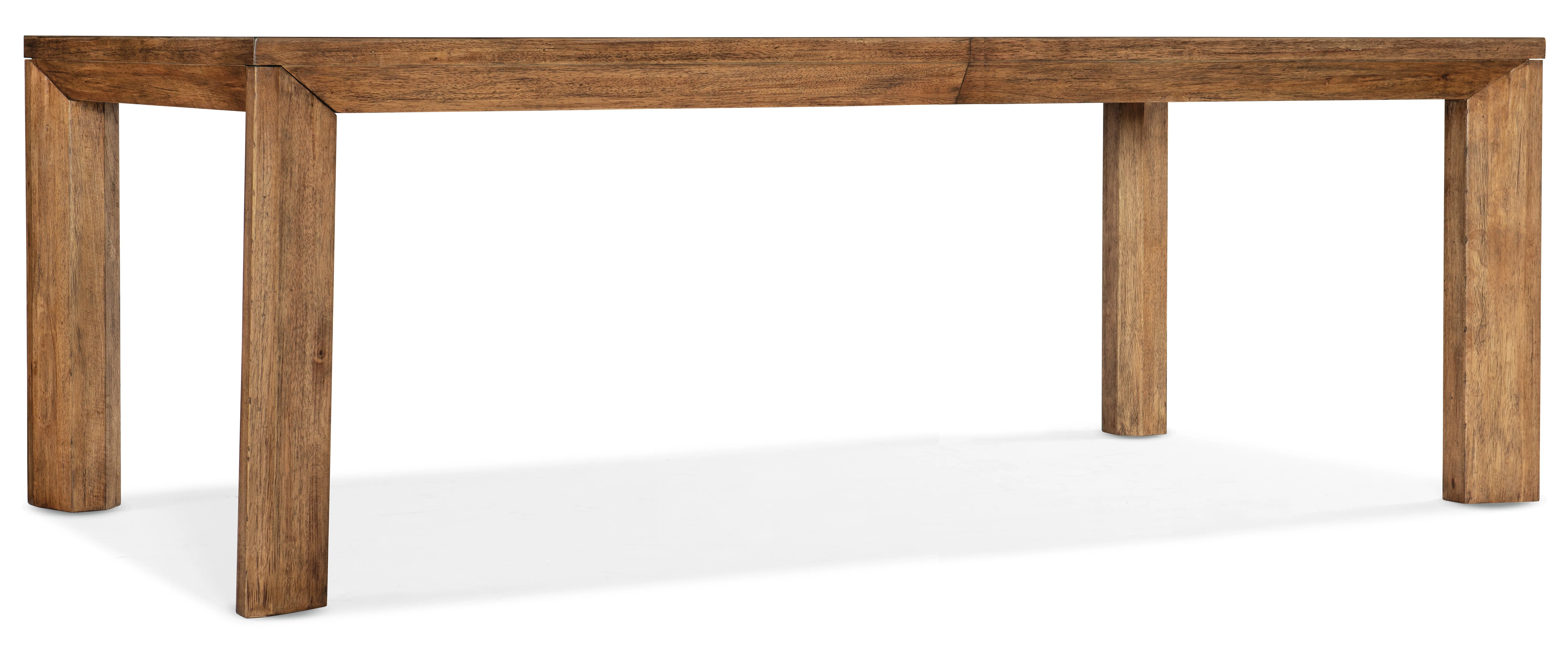 Big Sky Leg Table with 1-24 in Leaf - Image 1